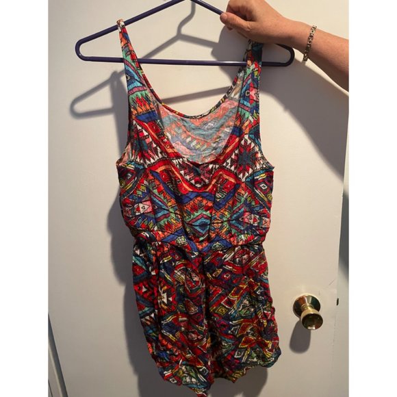 MINKPINK Colorful Pattern Romper - Large - Picture 2 of 3